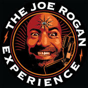 The Joe Rogan Experience Podcast logo featuring Joe Rogan's head encircled by the title text