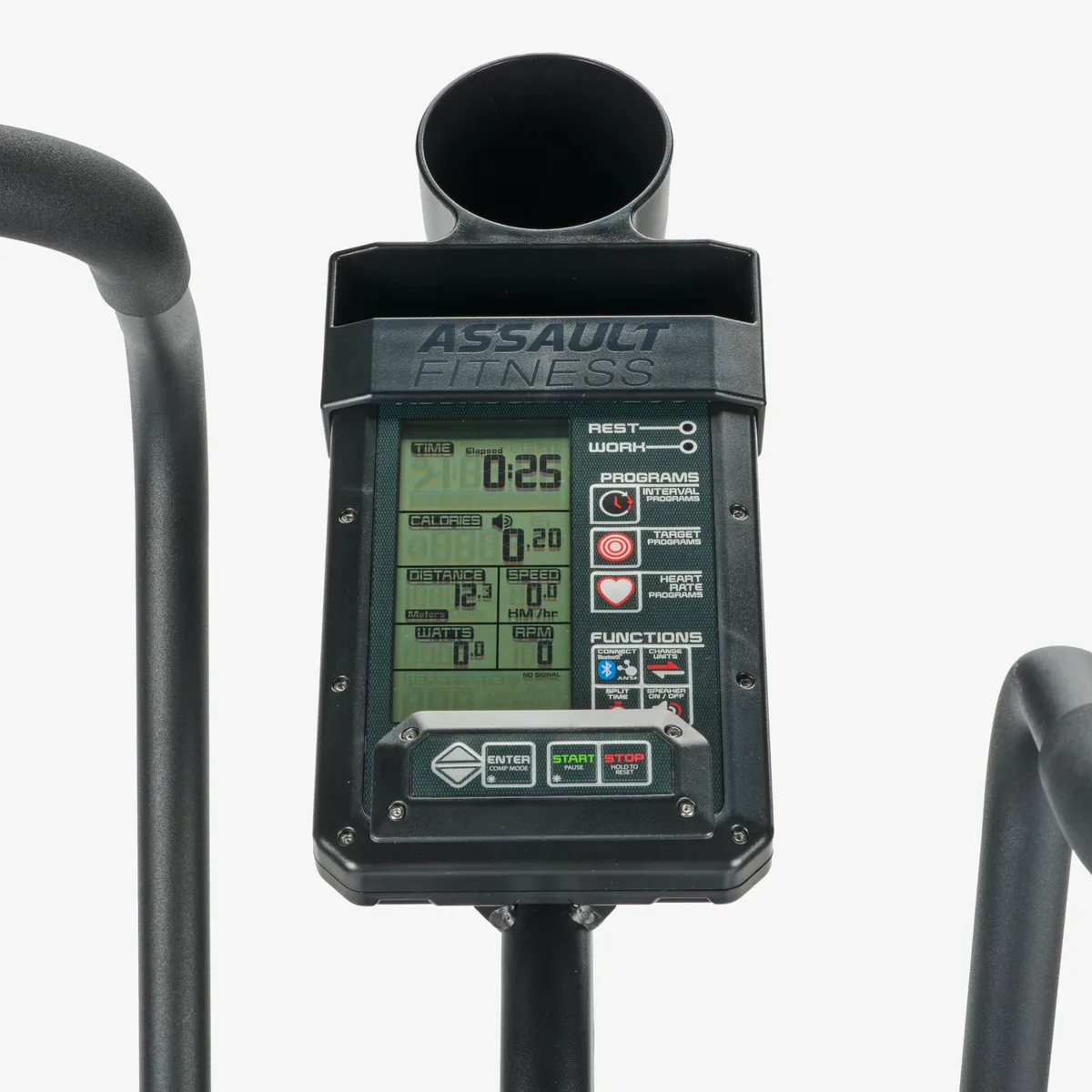 AssaultBike Pro X — console and metrics