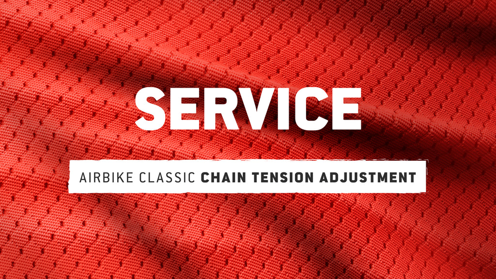 AirBike Classic: Chain Tension Adjustment